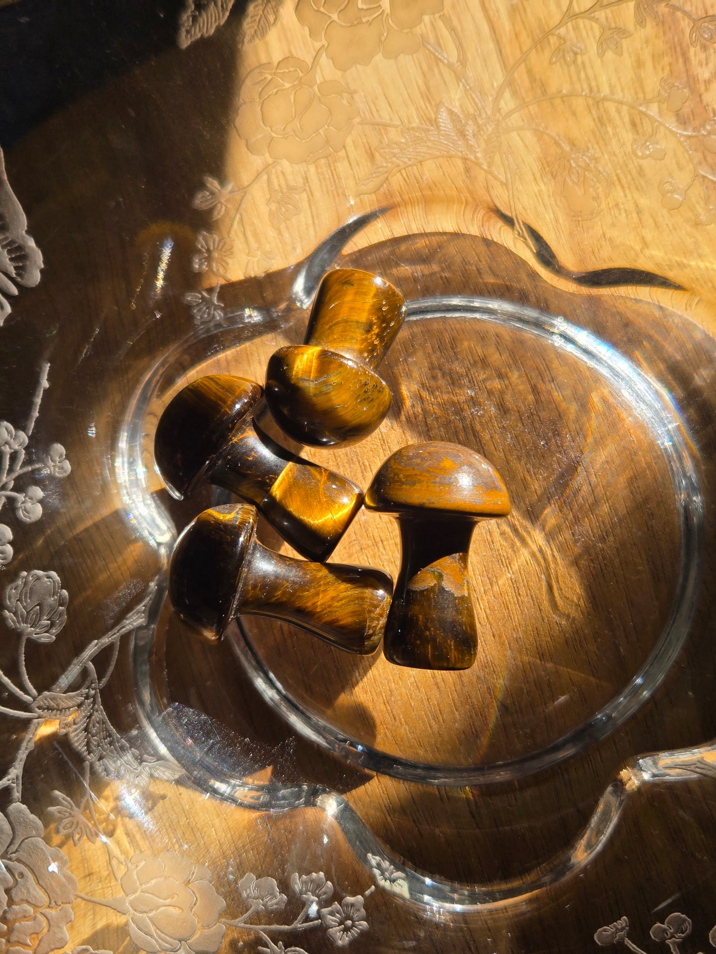 Large Crystal Mushrooms