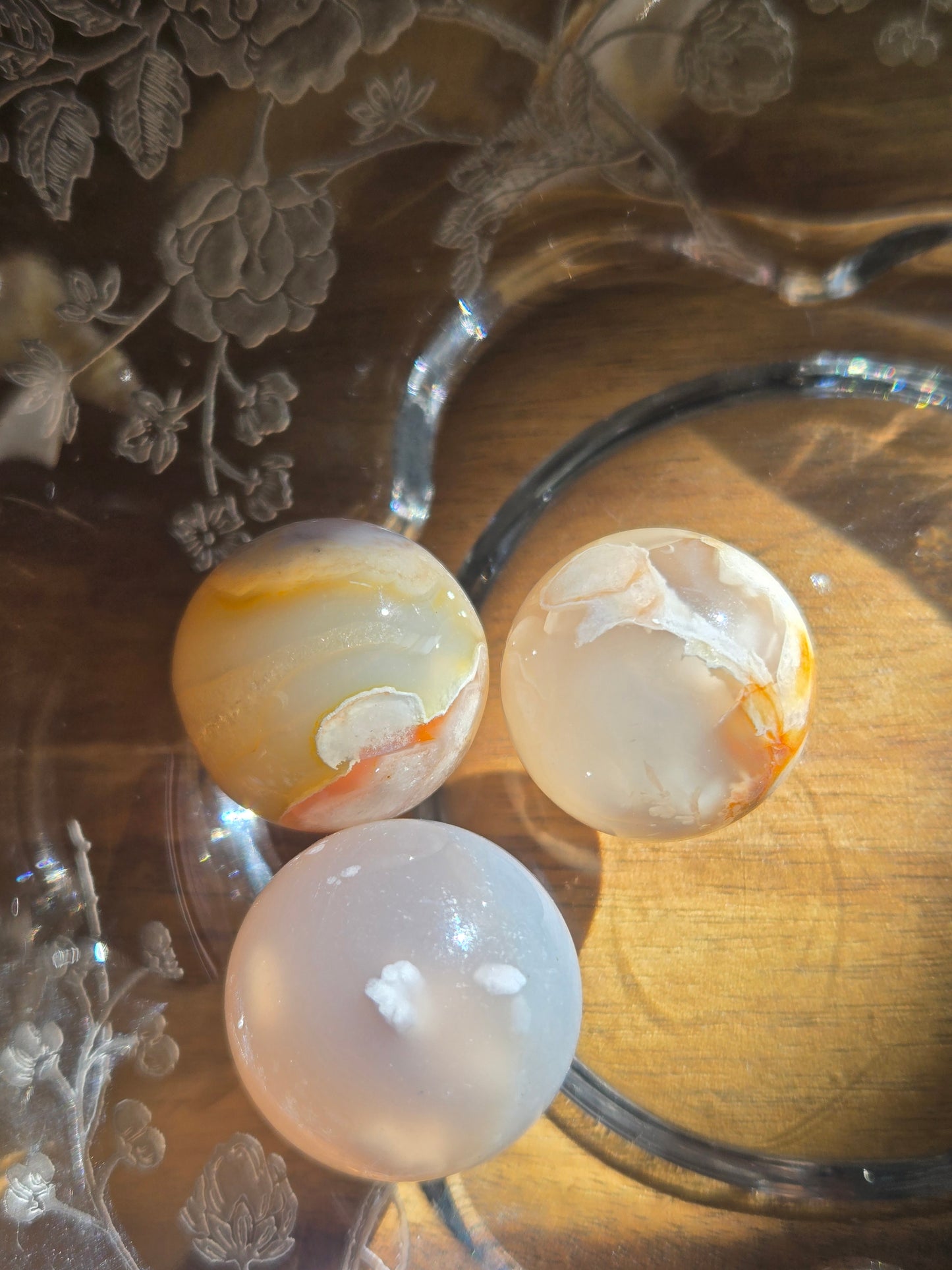 Small Crystal Spheres