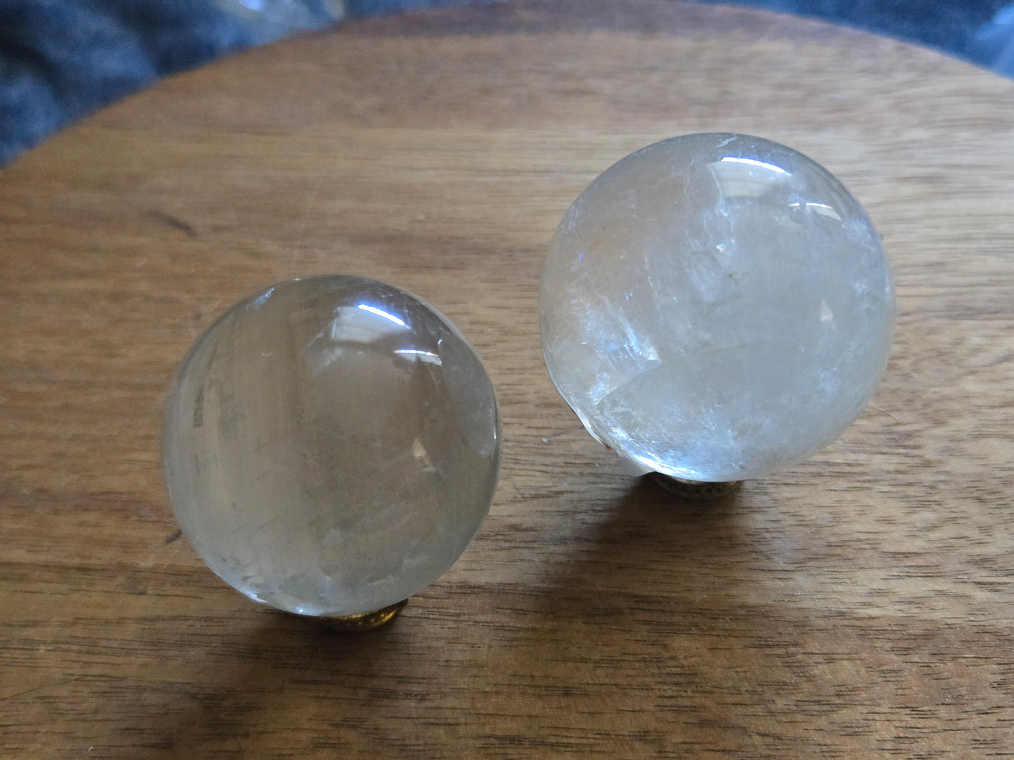 Large Crystal Spheres