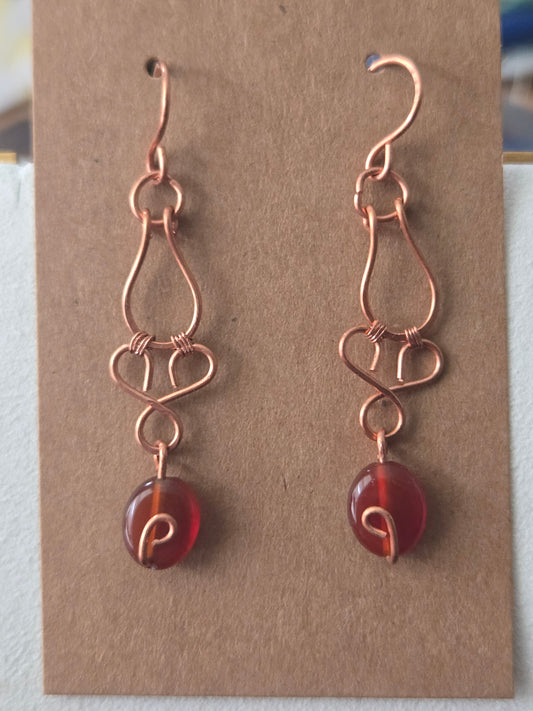 Copper Earrings