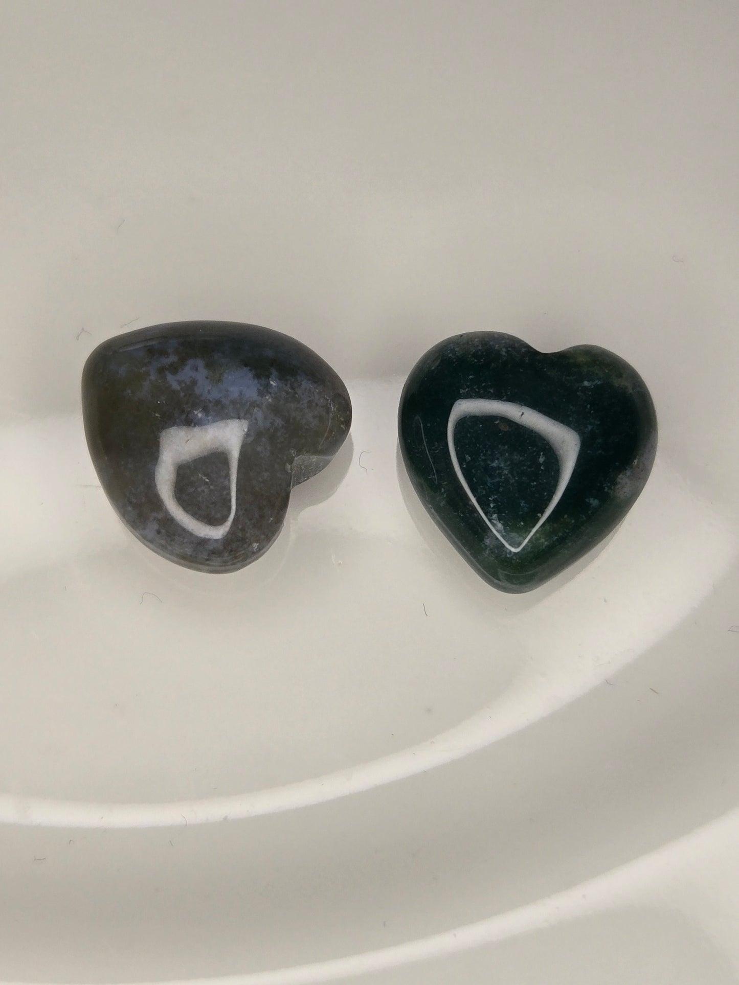 Small crystal Hearts