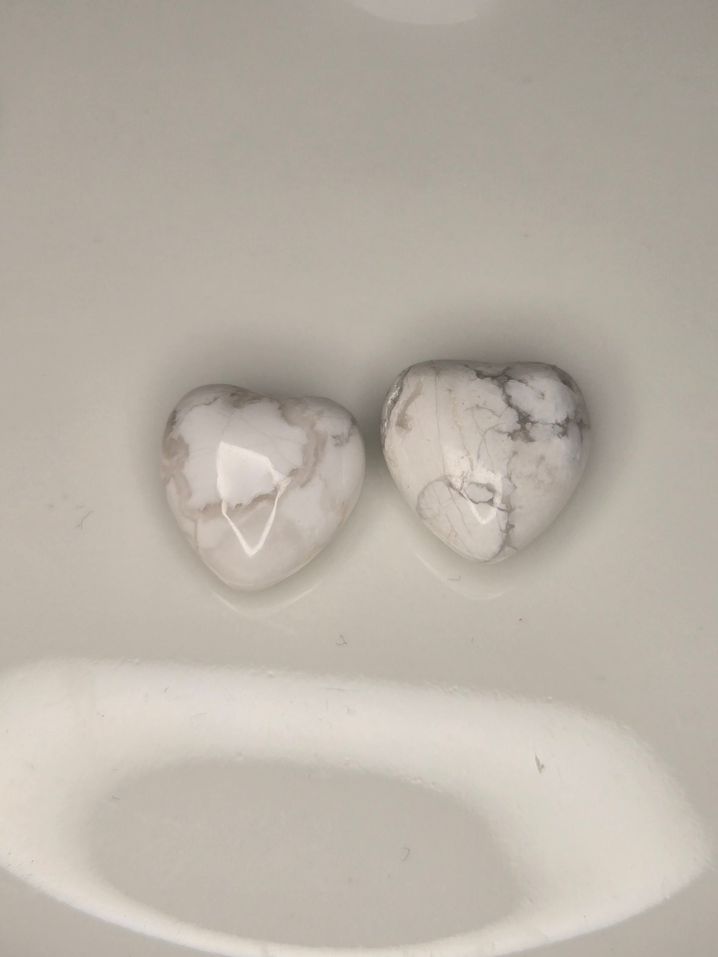 Small crystal Hearts